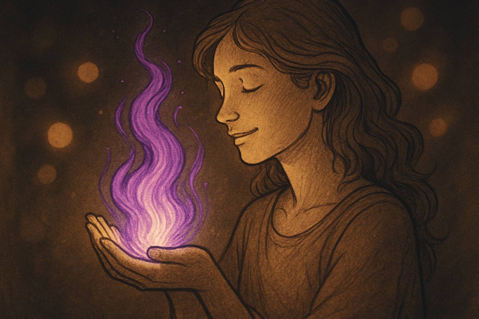 Les mystères de la flamme violette : transmuter les blessures de l’âme