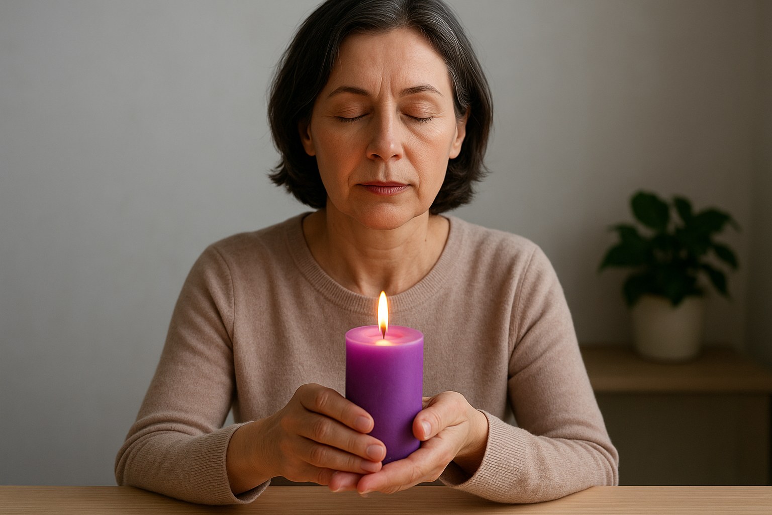 Rituels quotidiens à la flamme violette pour soutenir une transformation intérieure